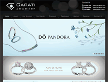 Tablet Screenshot of carati.com.au